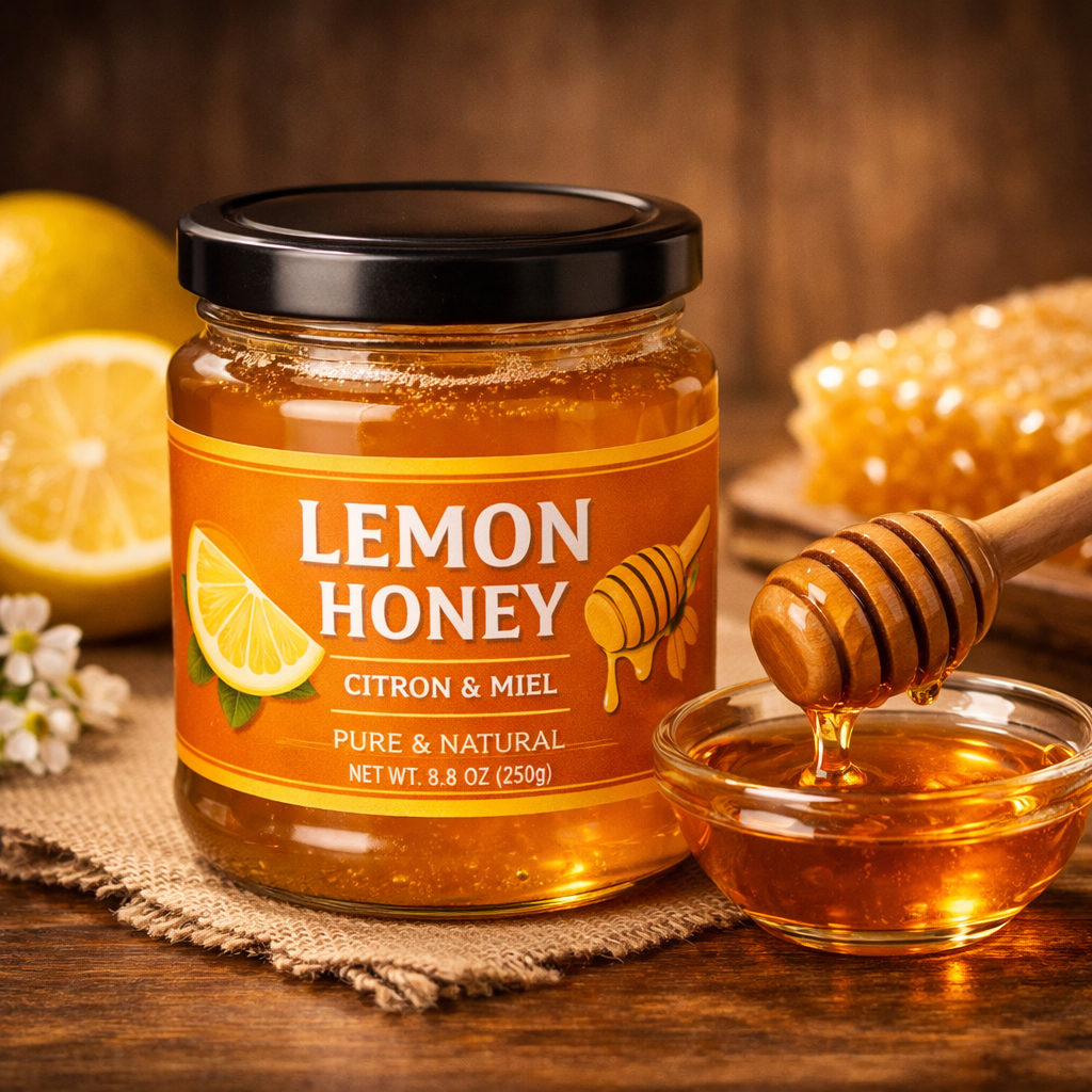 عسل الليمون